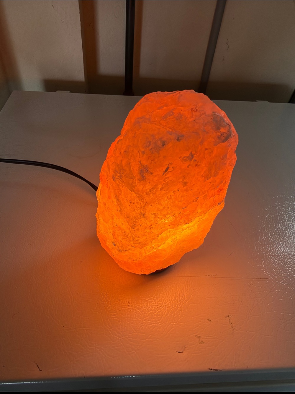 Himalayan Salt Lamp - Orange Glow Home Accent